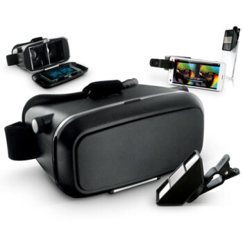 KIT CASQUE VR + OBJECTIF 3D-Technologie-Réalité virtuelle