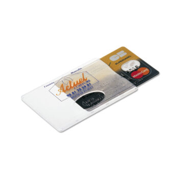 PROTEGE CARTE DE CREDIT TRANSPARENT-Bagage Sac Accessoire-Porte cartes2